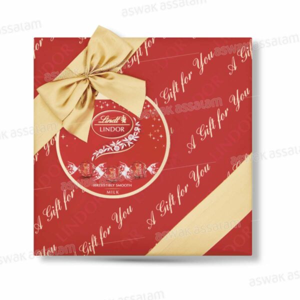 BOITE CADEAU CHOCOLAT AU LAIT  287 LINDOR LINDT