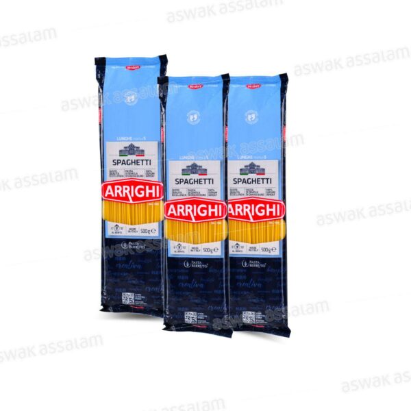 LOT DE 3 SPAGHETTIS 500G ARRIGHI (2 ACHETES = 1 GRATUIT)
