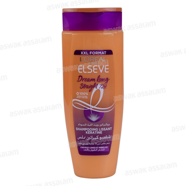 SHAMPOOING DREAM LONG STRAIGHT 72H LISSANT KERATINE 600ML ELSEVE