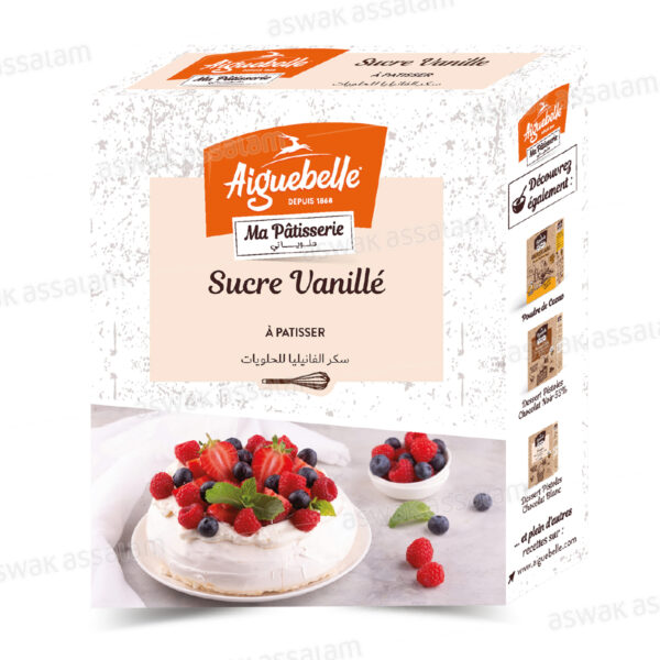 SUCRE VANILLE 10 SACHETS 75G AIGUEBELLE
