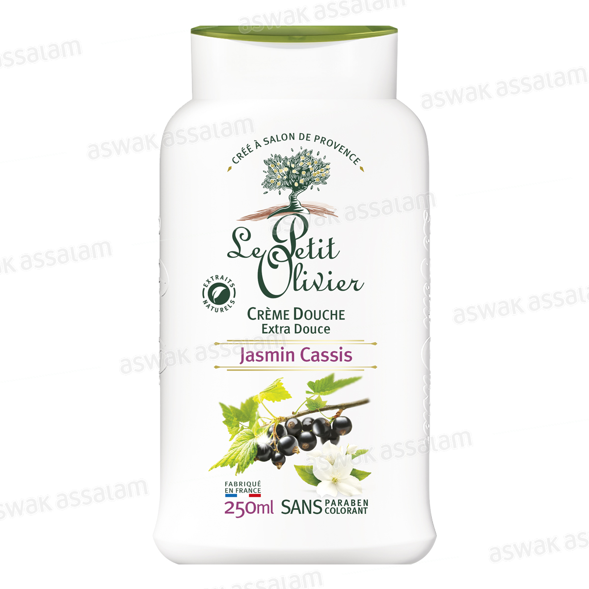 CREME DOUCHE JASMIN CASSIS 250ML LE PETIT OLIVIER