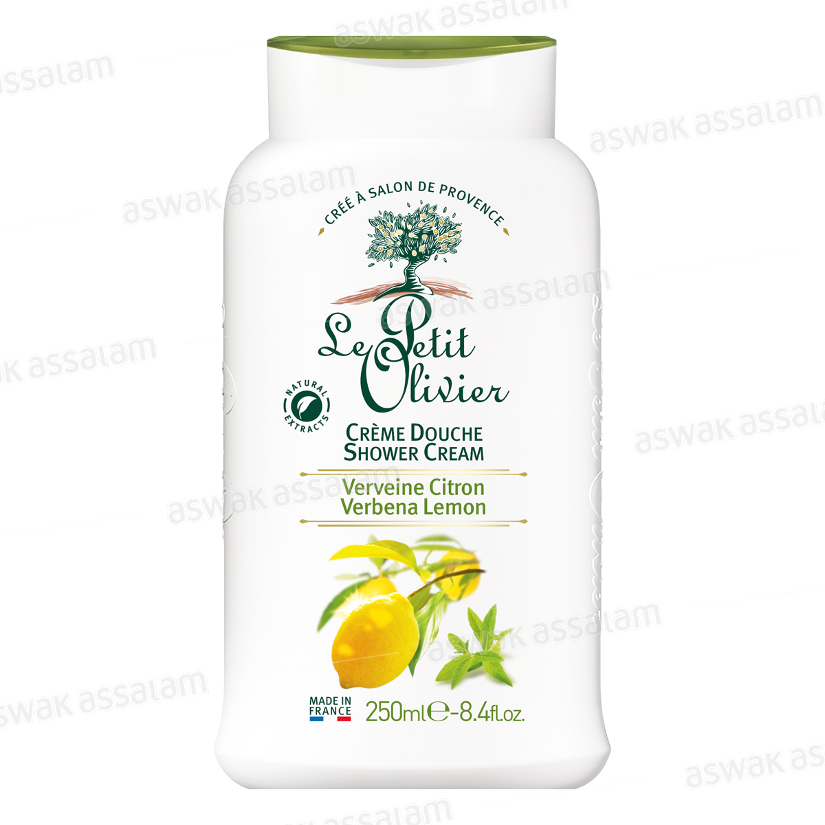 CREME DOUCHE VERVEINE CITRON 250ML LE PETIT OLIVIER