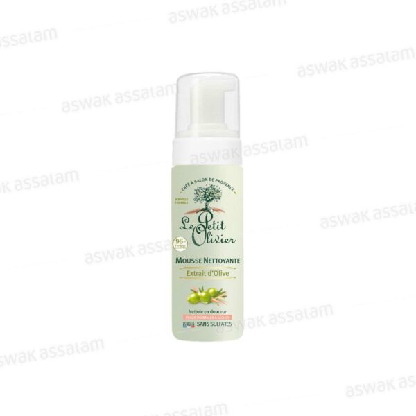 MOUSSE NETTOYANTE ETRAIT D'OLIVE 150ML LE PETIT OLIVIER