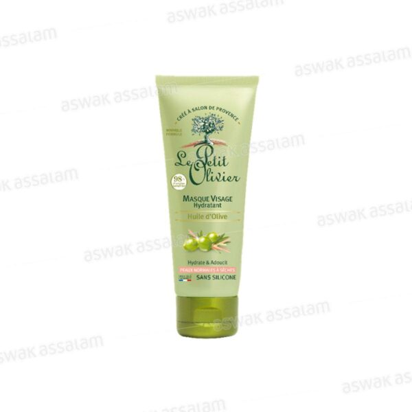 MASQUE VISAGE HYDRATANT HUILE D'OLIVE 75ML LE PETIT OLIVIER