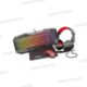 PACK CLAVIER + SOURIS + CASQUE + TAPIS SOURIS CXT 1180RW NOIR TRUST GAMING