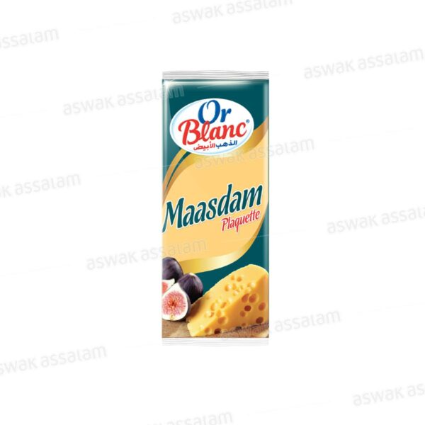 FROMAGE MAASDAM PLAQUETTE 235G OR BLANC