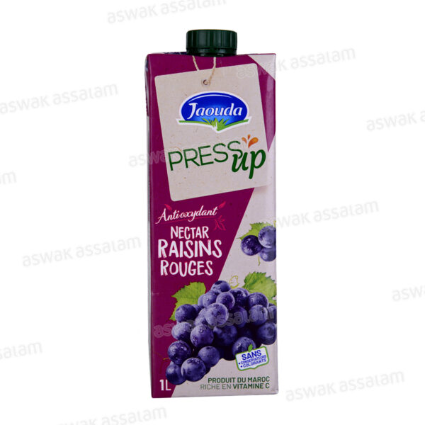NECTAR RAISINS ROUGES 1L PRESS'UP JAOUDA