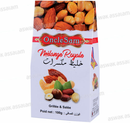 MELANGE DE FRUITS SECS 100G ONCLE SAM