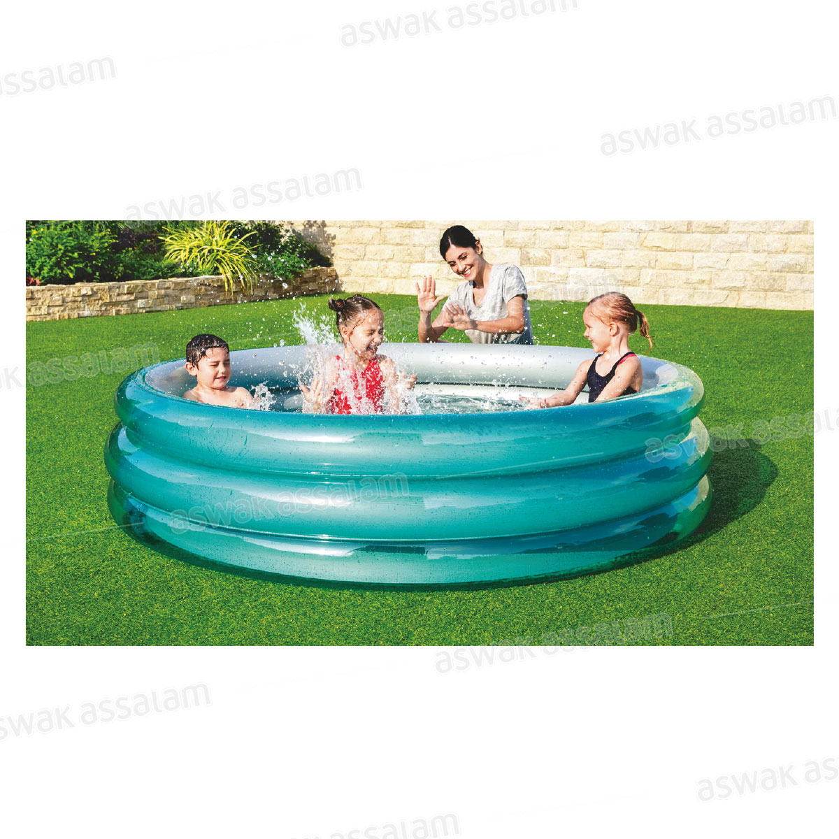 PISCINE 3 ANNEAUX GRAND MODELE 201*53CM