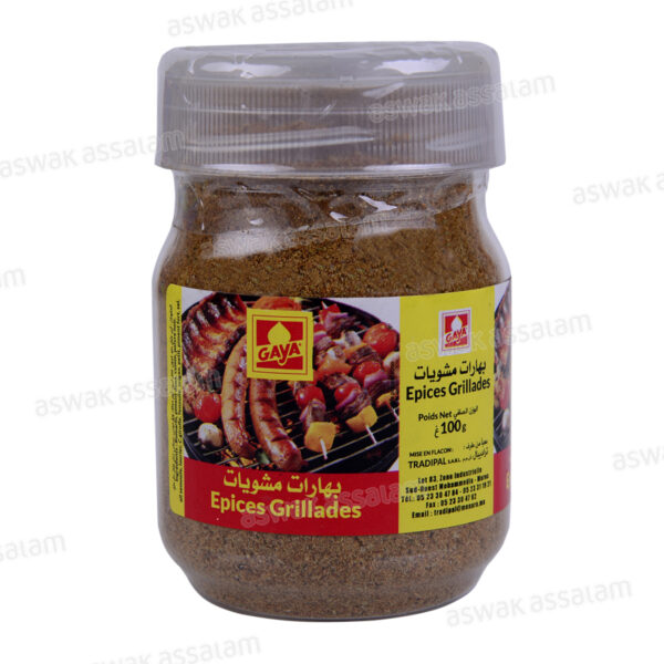 EPICES GRILLADES 100G GAYA