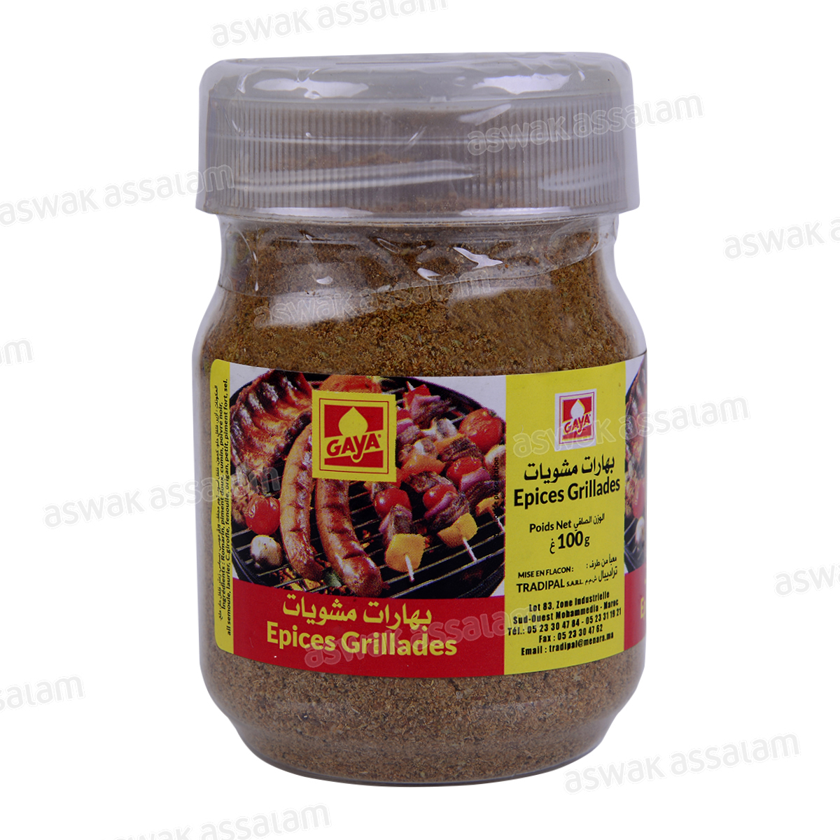 EPICES GRILLADES 100G GAYA