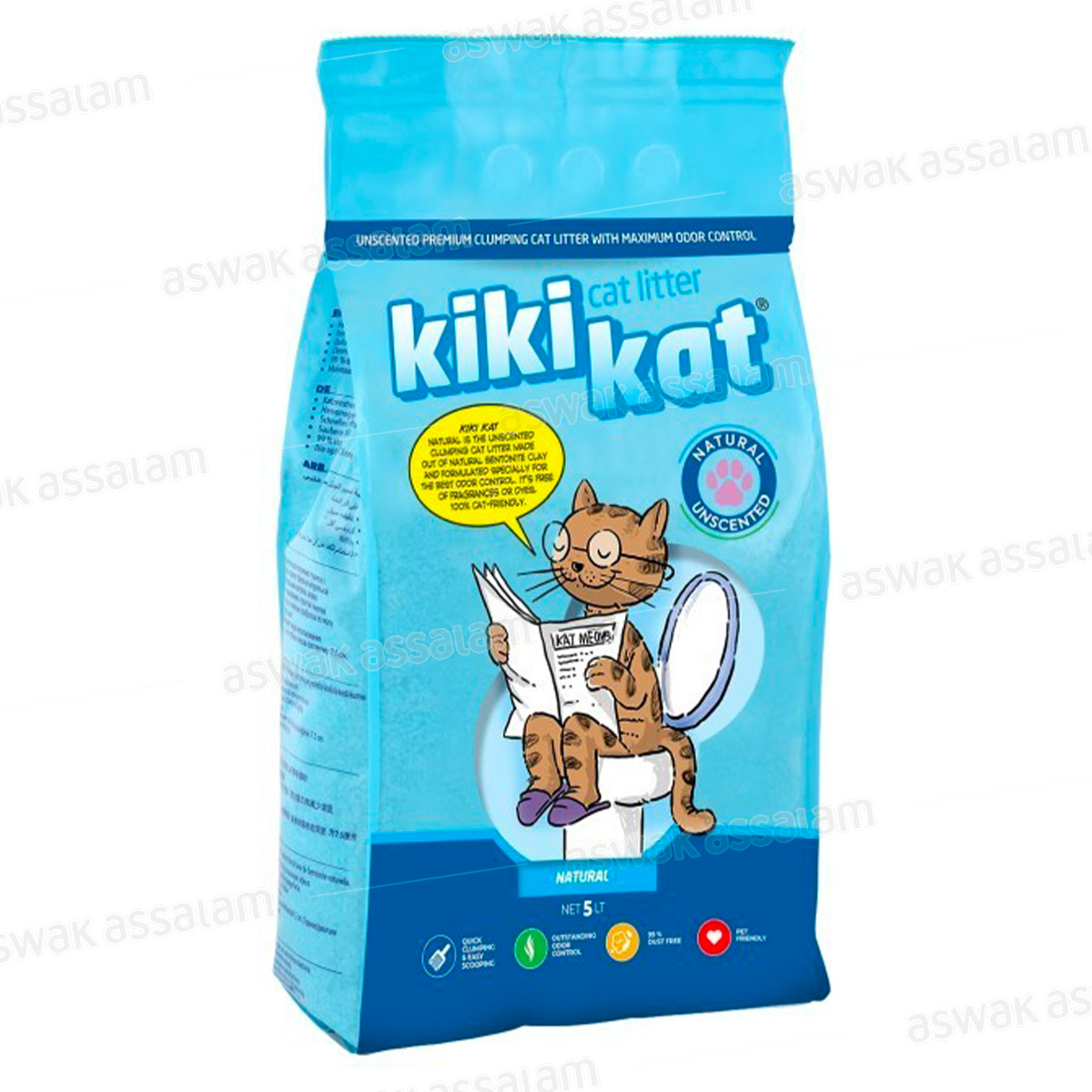 LITIERE NATURELLE 5L KIKIKAT