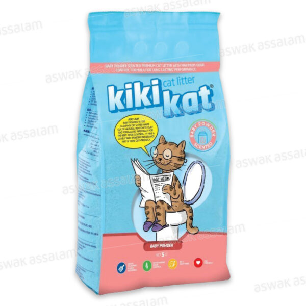 LITIERE BABY POWDER 5L KIKIKAT