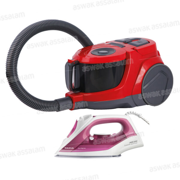 ASPIRATEUR AURIS 2000W + FER A REPASSER JADE 2200 TAURUS