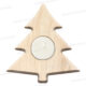 PORTE BOUGIE SAPIN 13*12CM + 1 BOUGIE OFFERTE