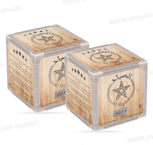 LOT DE 2 THES VERTS CHAARA CHUN MEE 4011 200G AL SIYAD (-50% SUR LE 2EME)