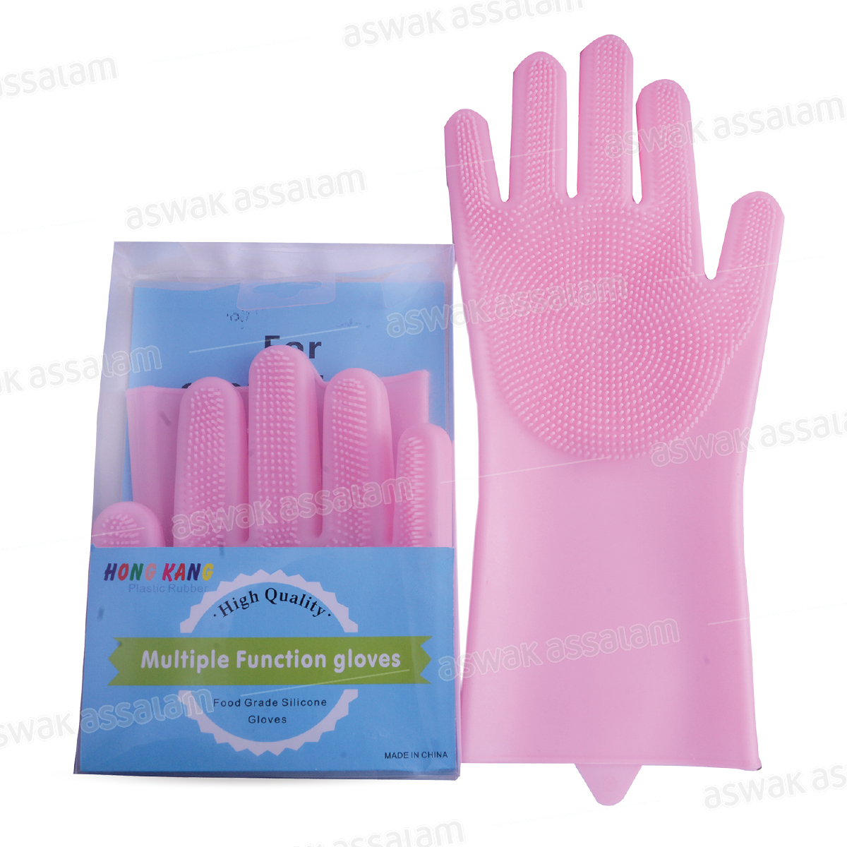 2 GANTS DE NETTOYAGE MULTI-USAGE EN SILICONE MAGIC GLOVES