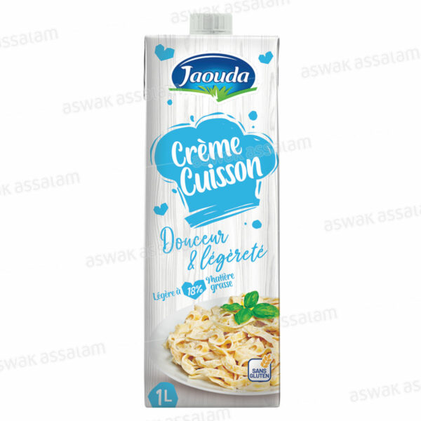 CREME CUISSON LEGERE 18% MG 1L JAOUDA