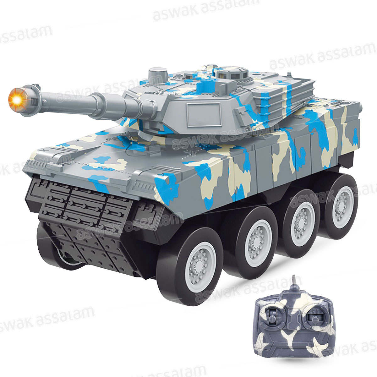 CHAR MILITAIRE RADIOCOMMANDE 33*16,6CM