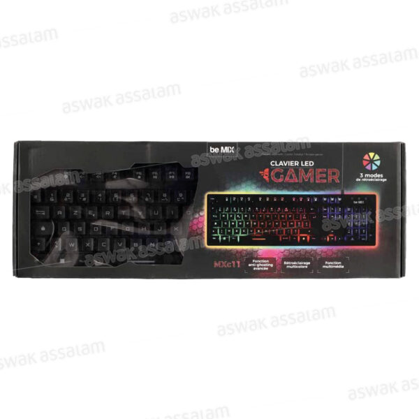 CLAVIER LED GAMER M12 BE MIX