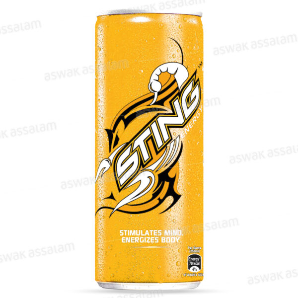 BOISSON ENERGISANTE GOLD RUSH 25CL STING