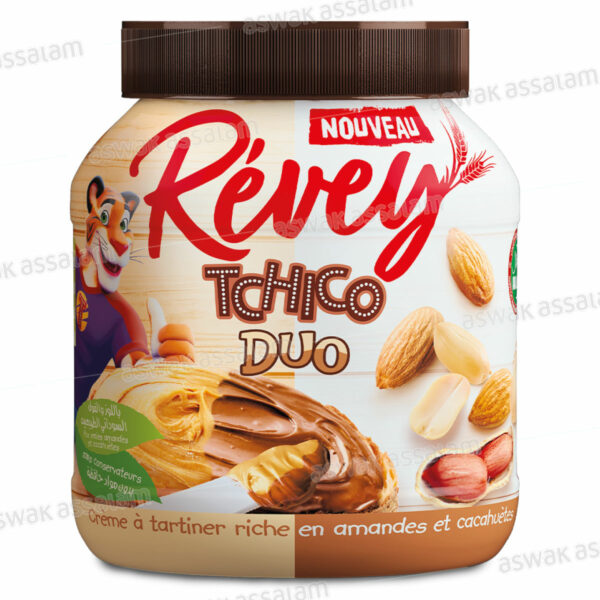 PATE A TARTINER DUO AMANDES ET CACAHUETES 350G TCHICO REVEY
