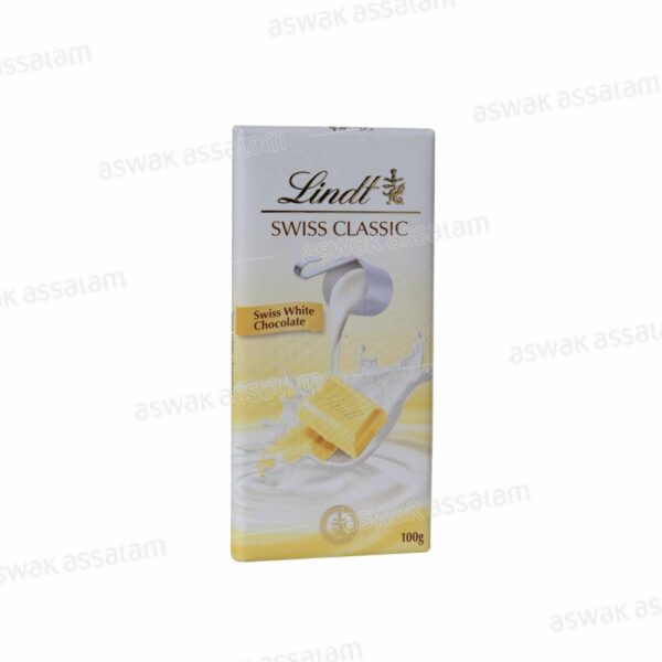 CHOCOLAT SWISS CLASSIC BLANC 100G LINDT