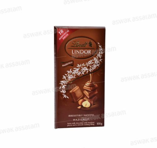 CHOCOLAT LINDOR NOISETTES 100G LINDT