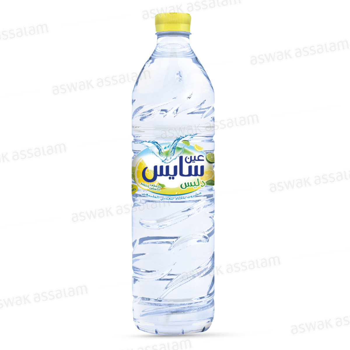 EAU MINERALE AROMATISEE CITRON VERT 1,5 AIN SAISS