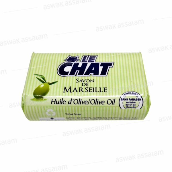 SAVON DE MARSEILLE HUILE D'OLIVE 115G LE CHAT