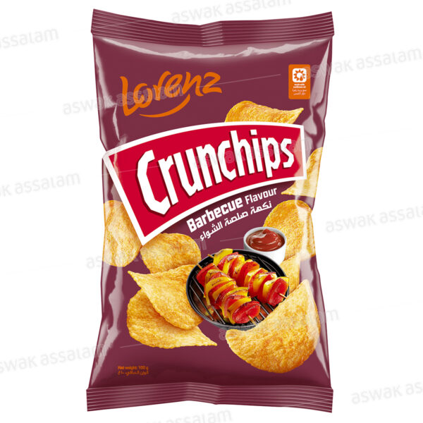 CRUNCHIPS BARBECUE 100G LORENZ