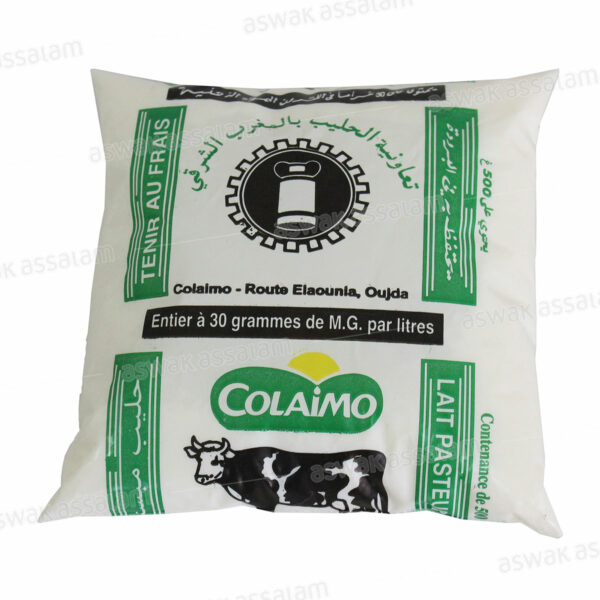 LAIT PASTEURISE HOMOGENEISE 500ML COLAIMO