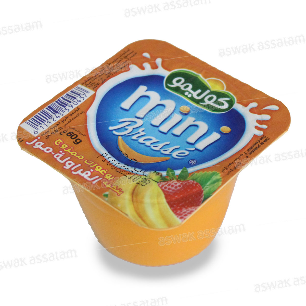 YAOURT MINI BRASSE BANANE FRAISE 60G COLAIMO