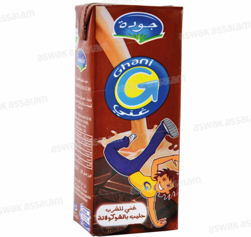 LAIT AROMATISE GHANI CHOCOLAT 200 G JAOUDA
