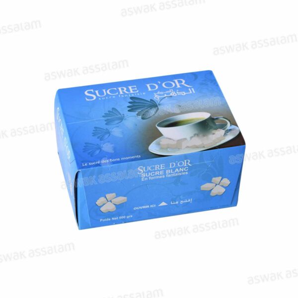 SUCRE BLANC EN FORMES FANTAISIES 500G SUCRE D'OR