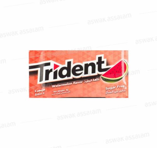 CHEWING-GUM WATERMELON 5 PIECES TRIDENT