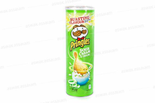 PRINGLES CREME & OIGNON 165G