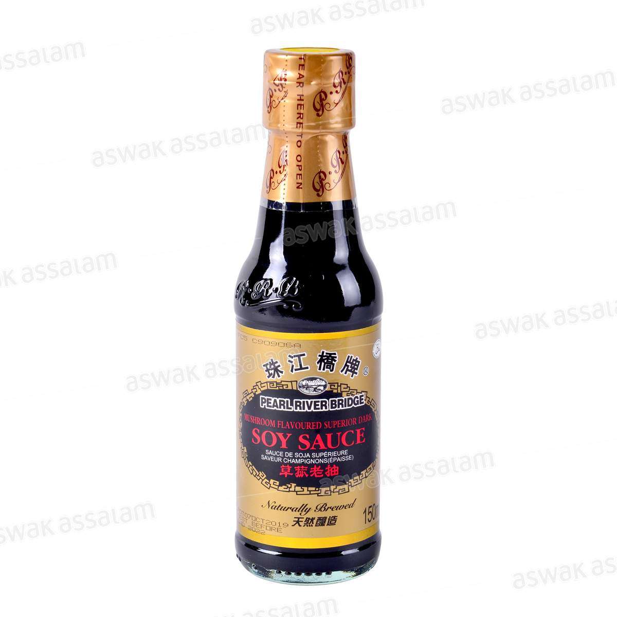 SAUCE DE SOJA SAVEUR CHAMPIGNONS 150ML PEARL RIVER BRIDGE