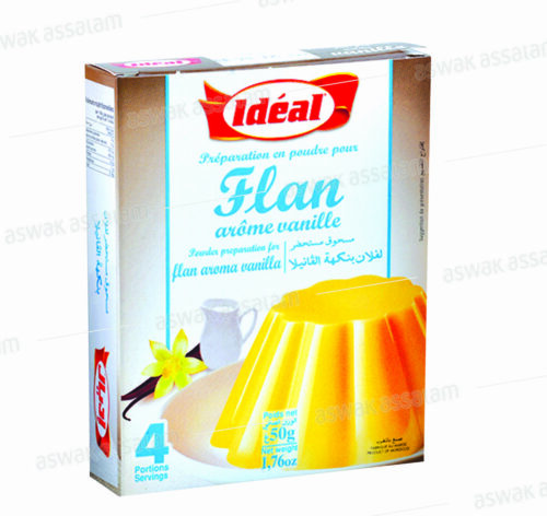 FLAN VANILLE 55G IDEAL