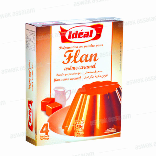 FLAN CARAMEL 55G IDEAL