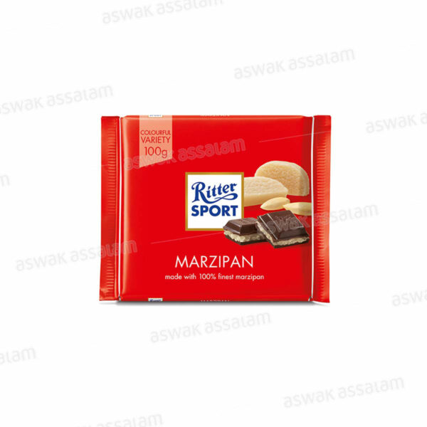 CHOCOLAT MARZIPAN 100G RITTER  SPORT