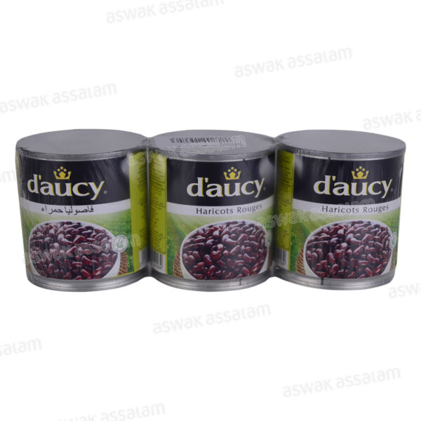HARICOTS ROUGES 3*140G D'AUCY