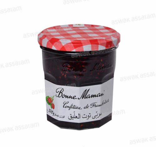 CONFITURE DE FRAMBOISES 370G BONNE MAMAN