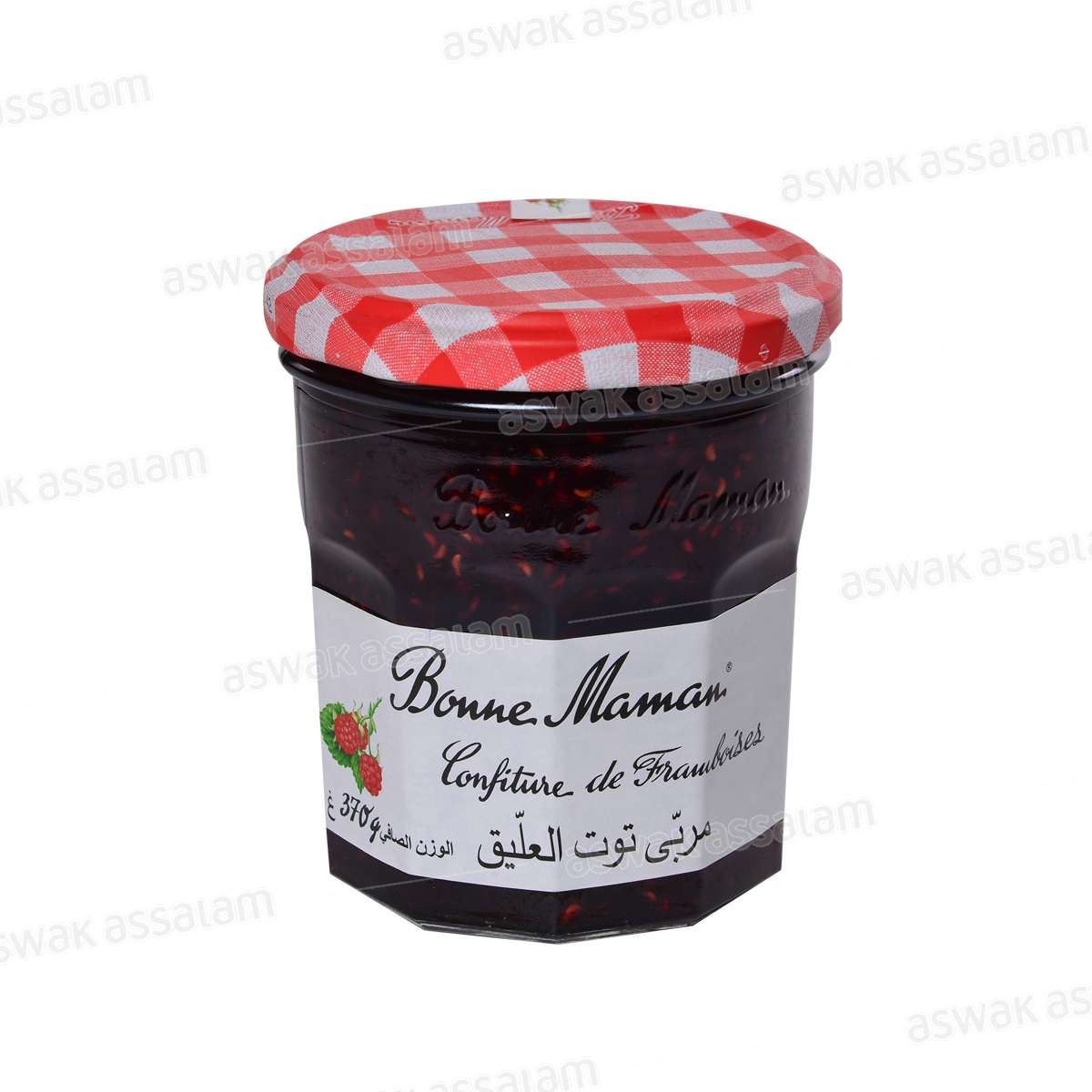 CONFITURE DE FRAMBOISES 370G BONNE MAMAN