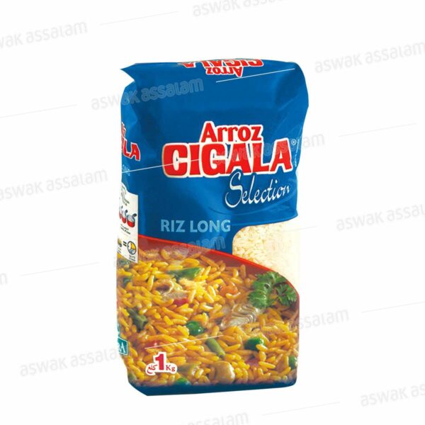 RIZ LONG BLANC 1KG CIGALA