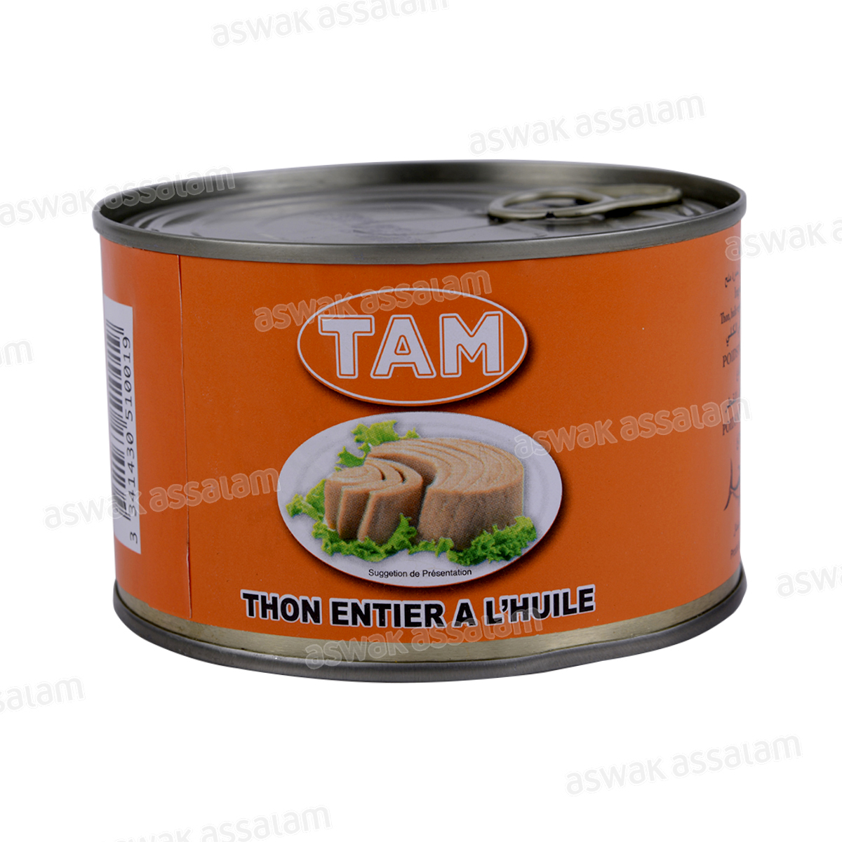 THON A L'HUILE VEGETALE 400G TAM