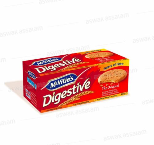 BISCUIT DIGESTIVE 400G MCVITIE’S