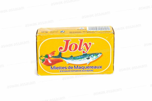 MIETTES DE MAQUEREAUX A LA SAUCE TOMATE ET AUX EPICES 125G JOLY