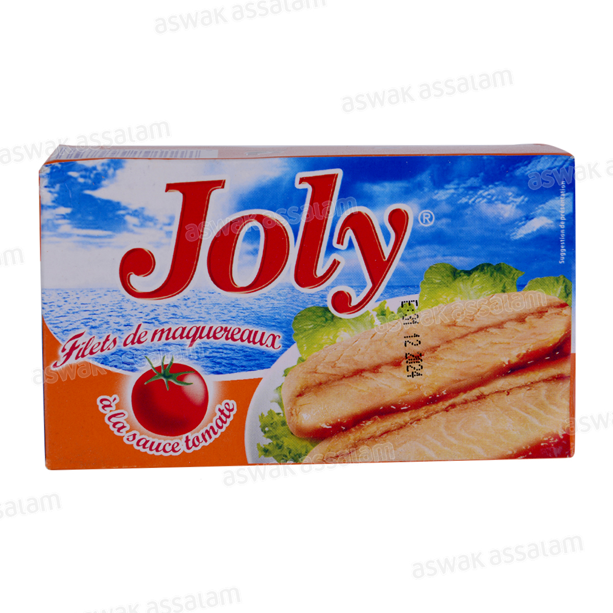FILETS DE MAQUEREAUX A LA SAUCE TOMATE 125G JOLY