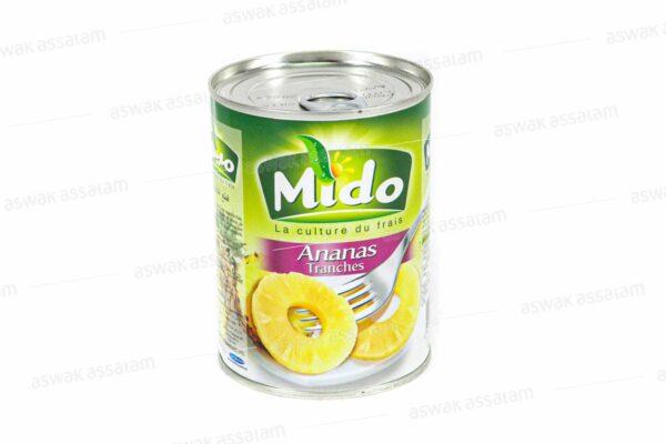 ANANAS EN TRANCHES 400G MIDO